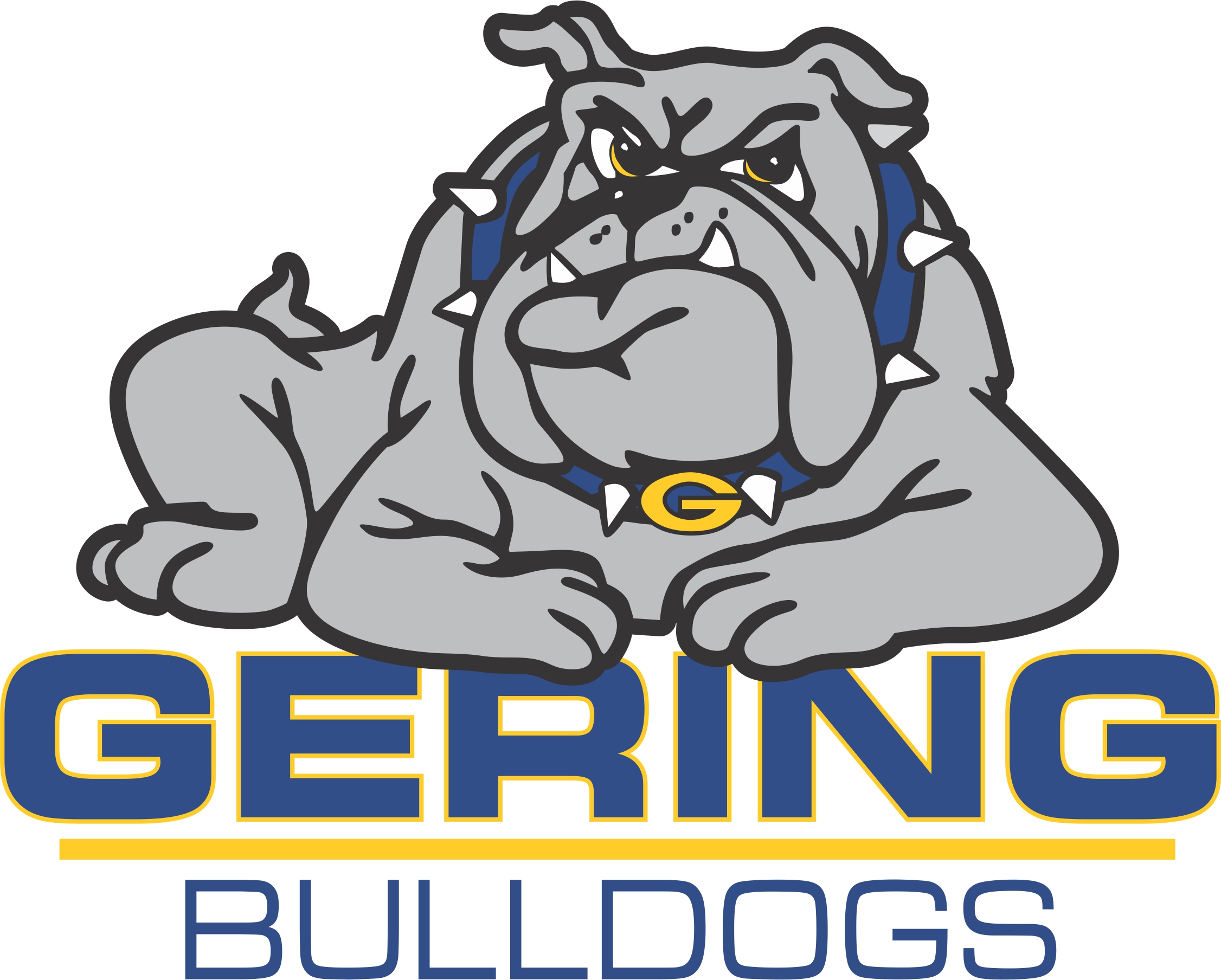 Gering Bulldog Logo