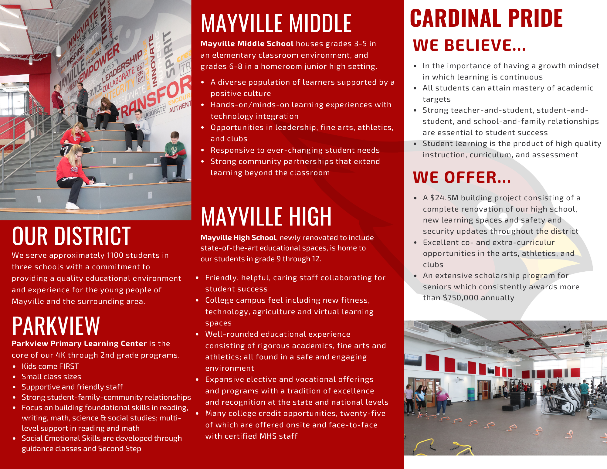 About our District Mayville School District