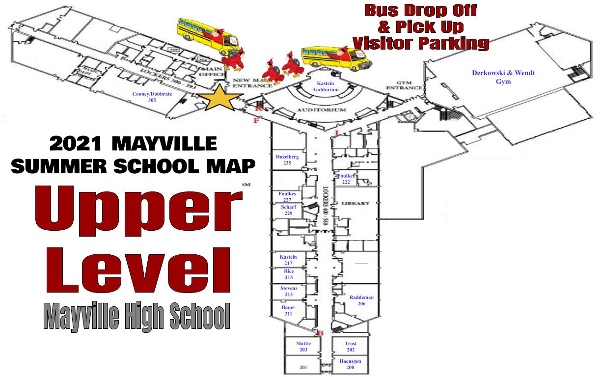 map upper level
