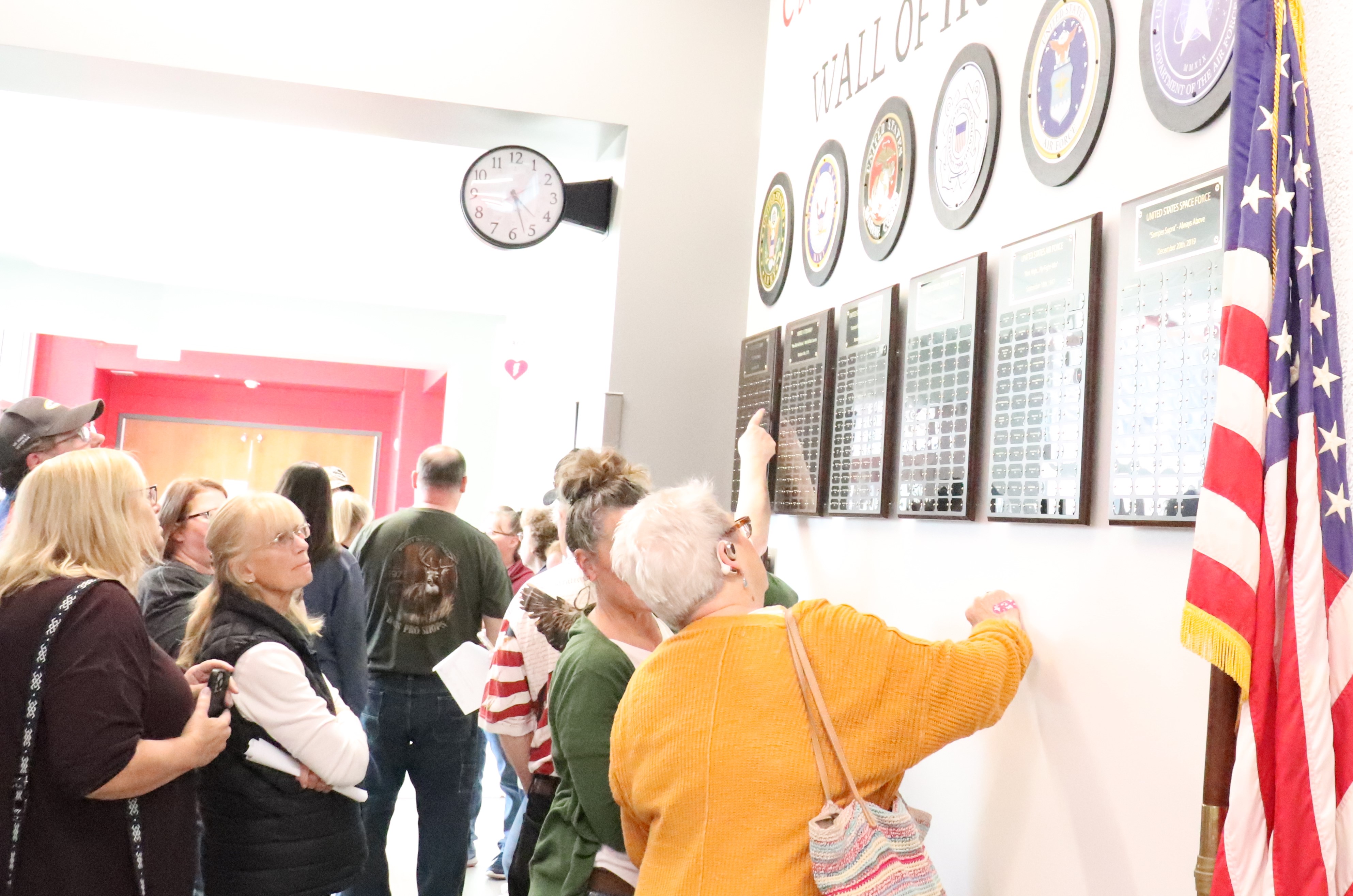Military Honor Wall