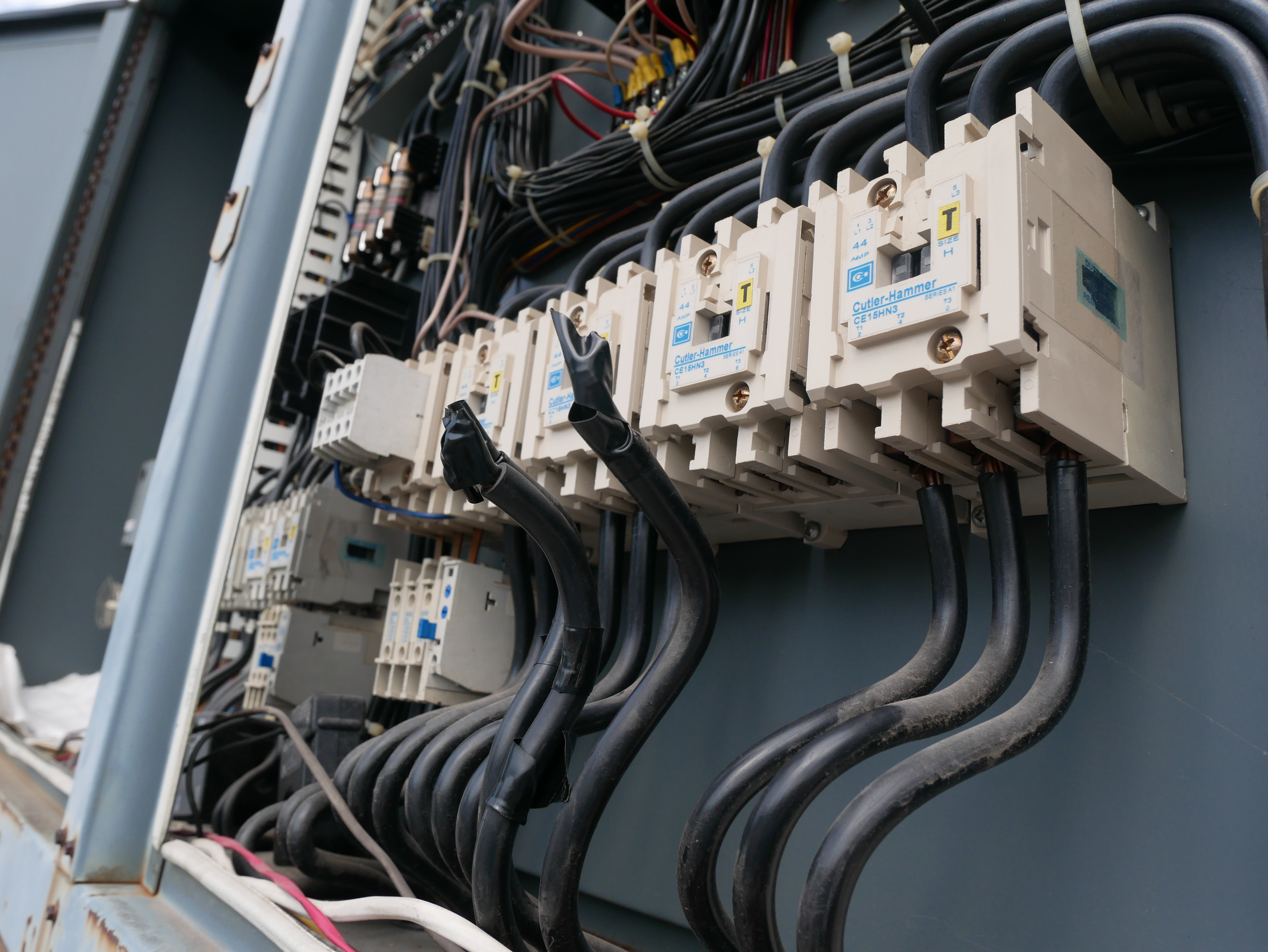 Disconnected HVAC Wiring