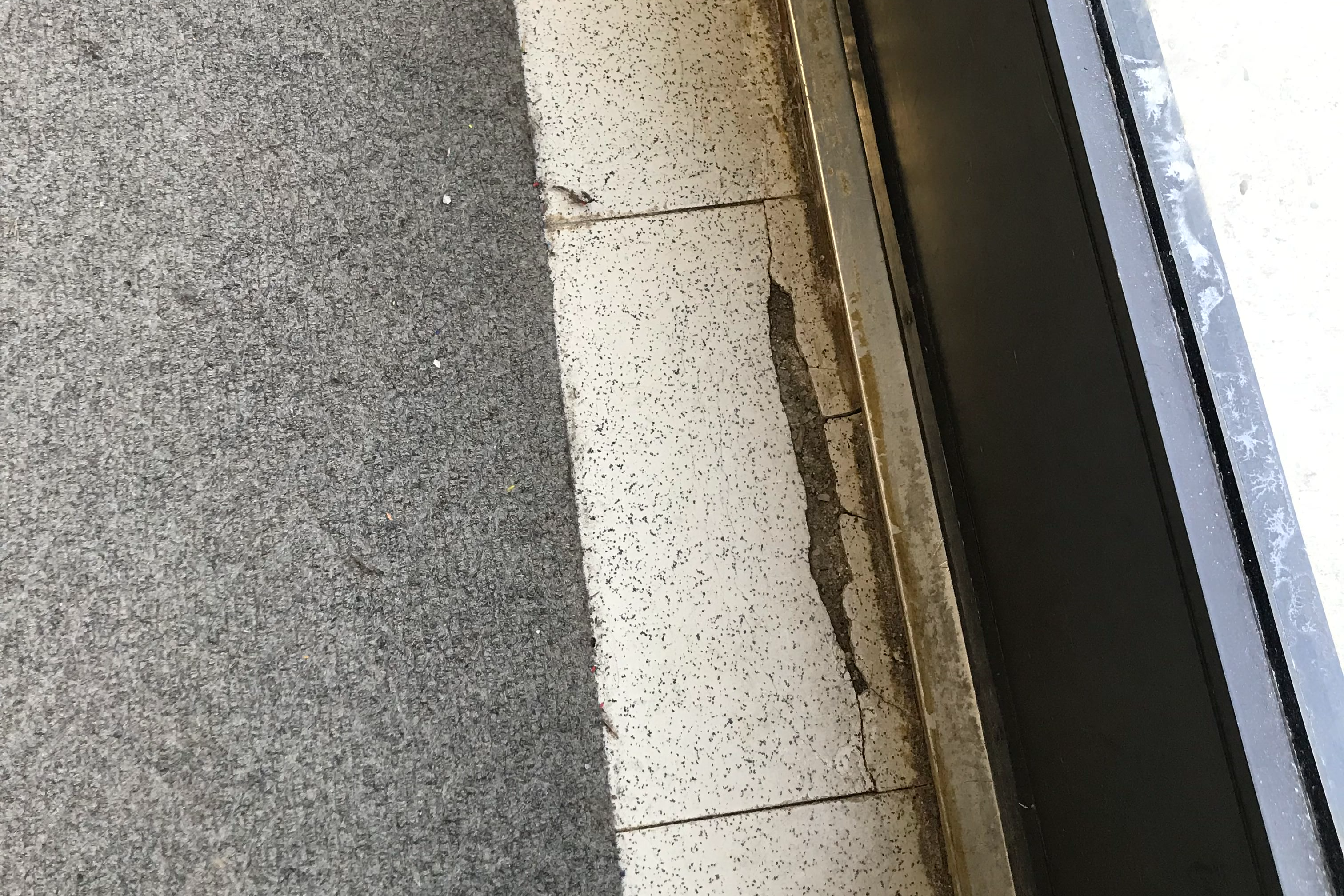 Cracked Flooring