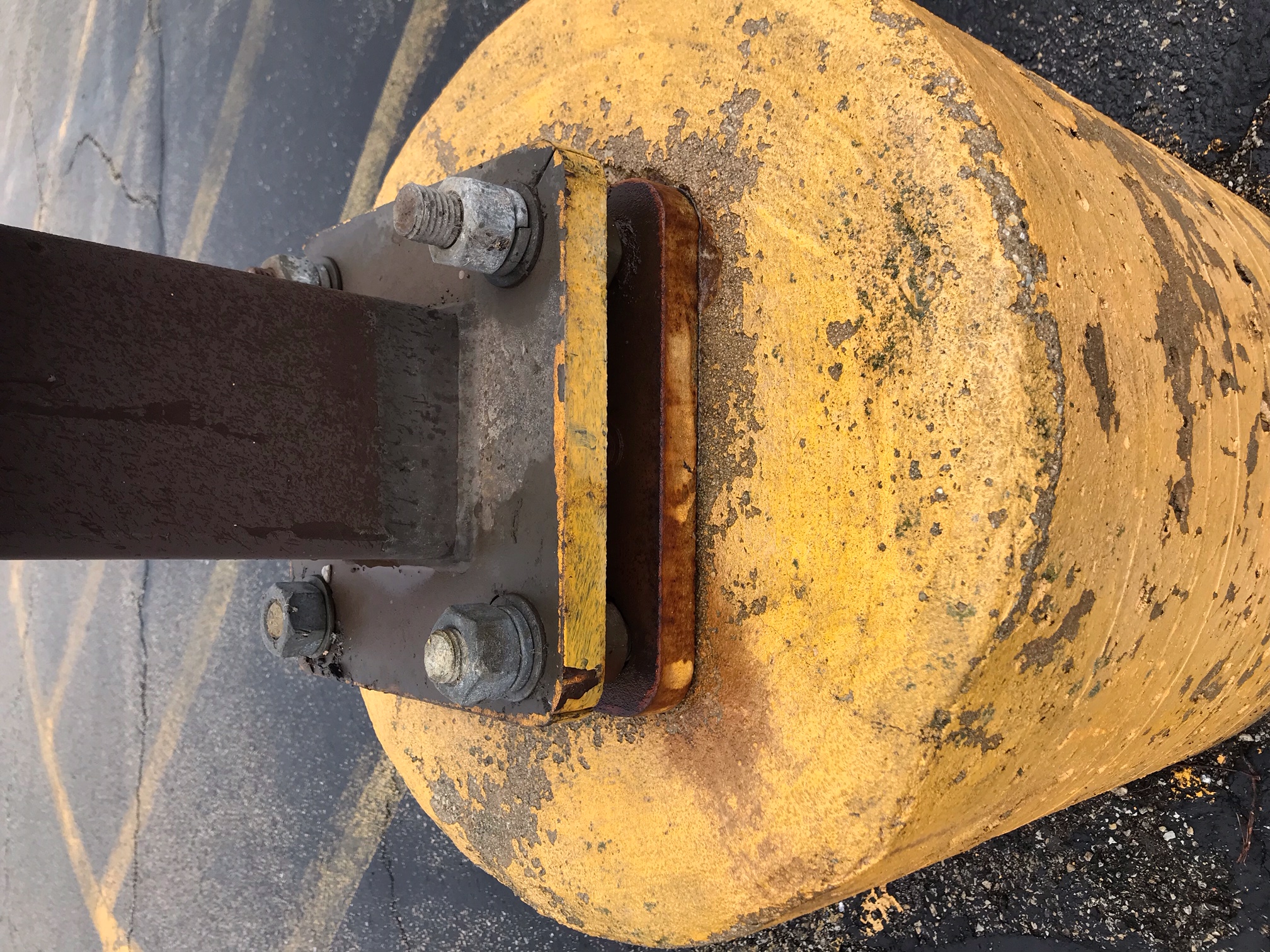 Rusted Light Pole