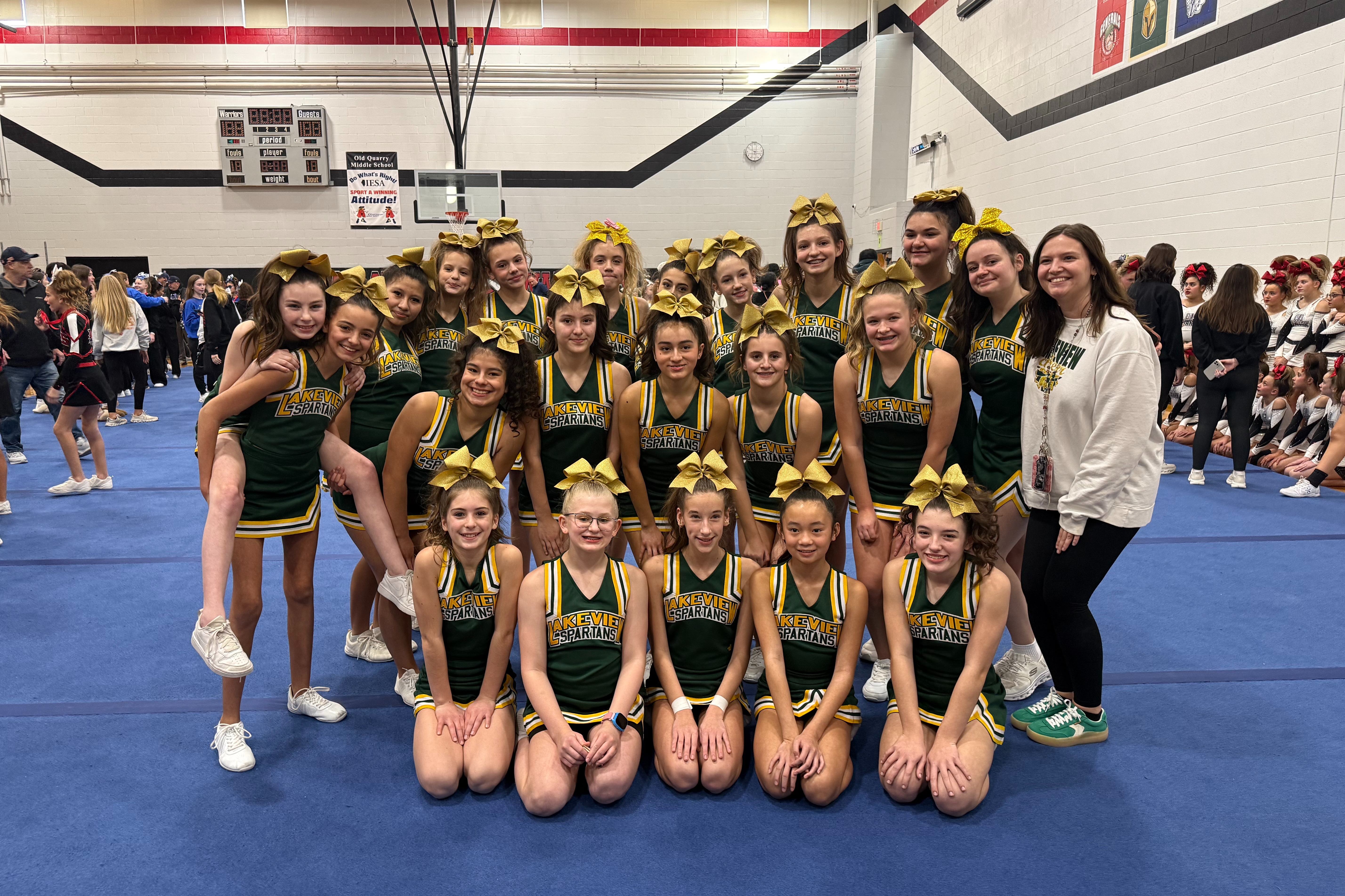 lakeview cheerleaders