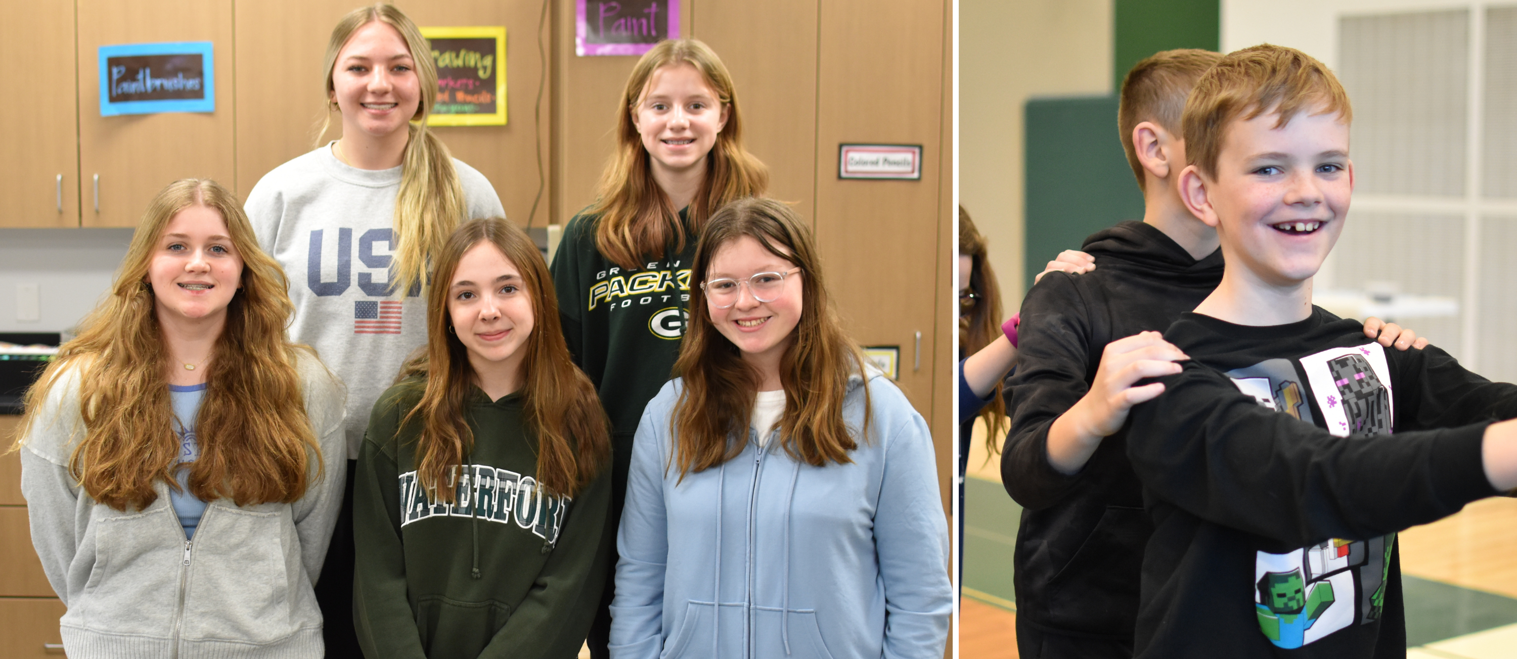 Middle School Art and Elementary Retreat
