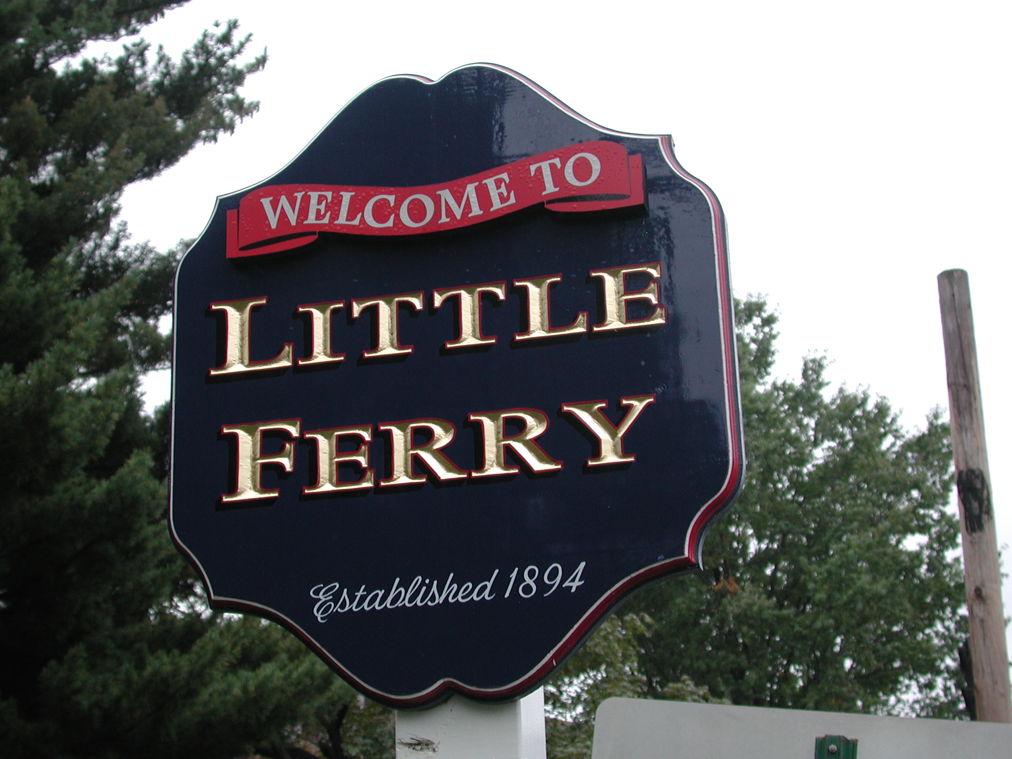 Little Ferry Sign