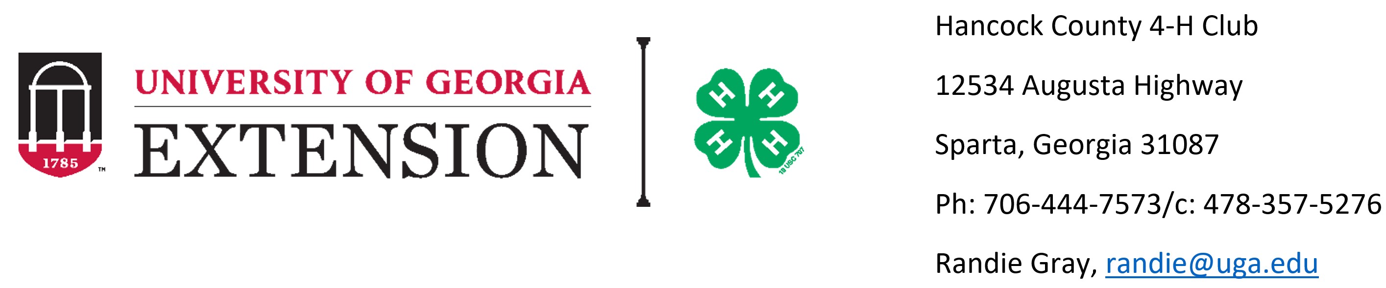 Hancock County 4-H Logo