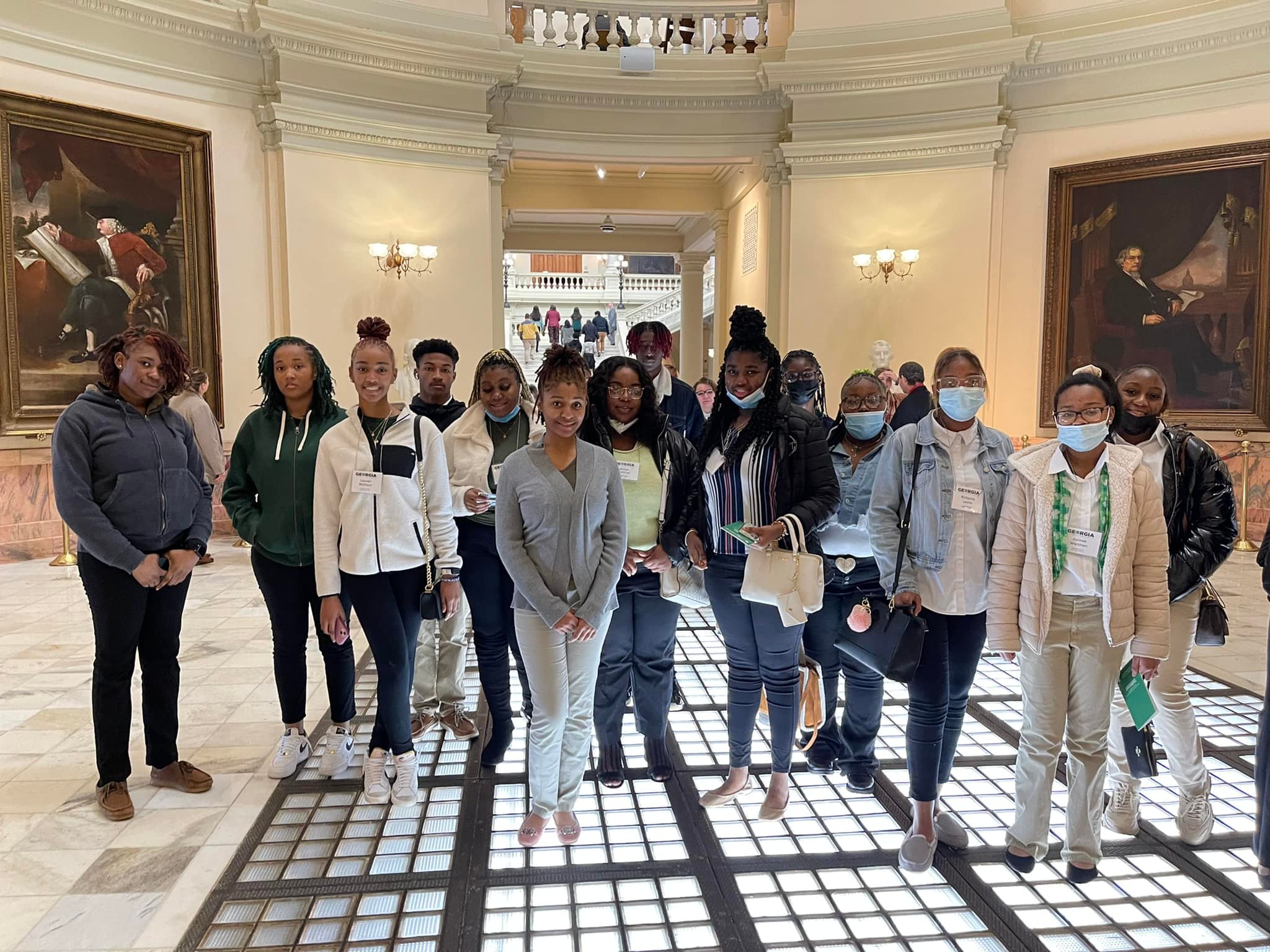 Students at the GA Capitol 4