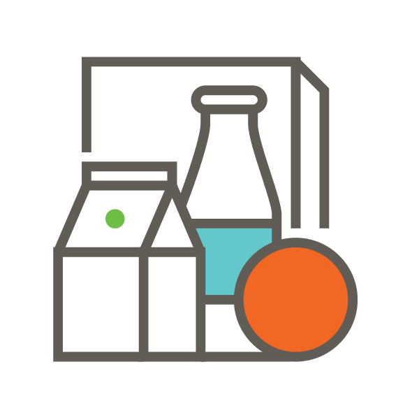 food tray graphic