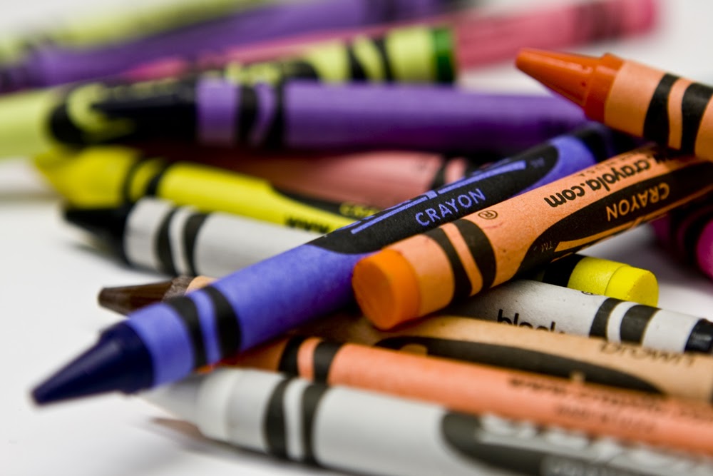 crayons graphic