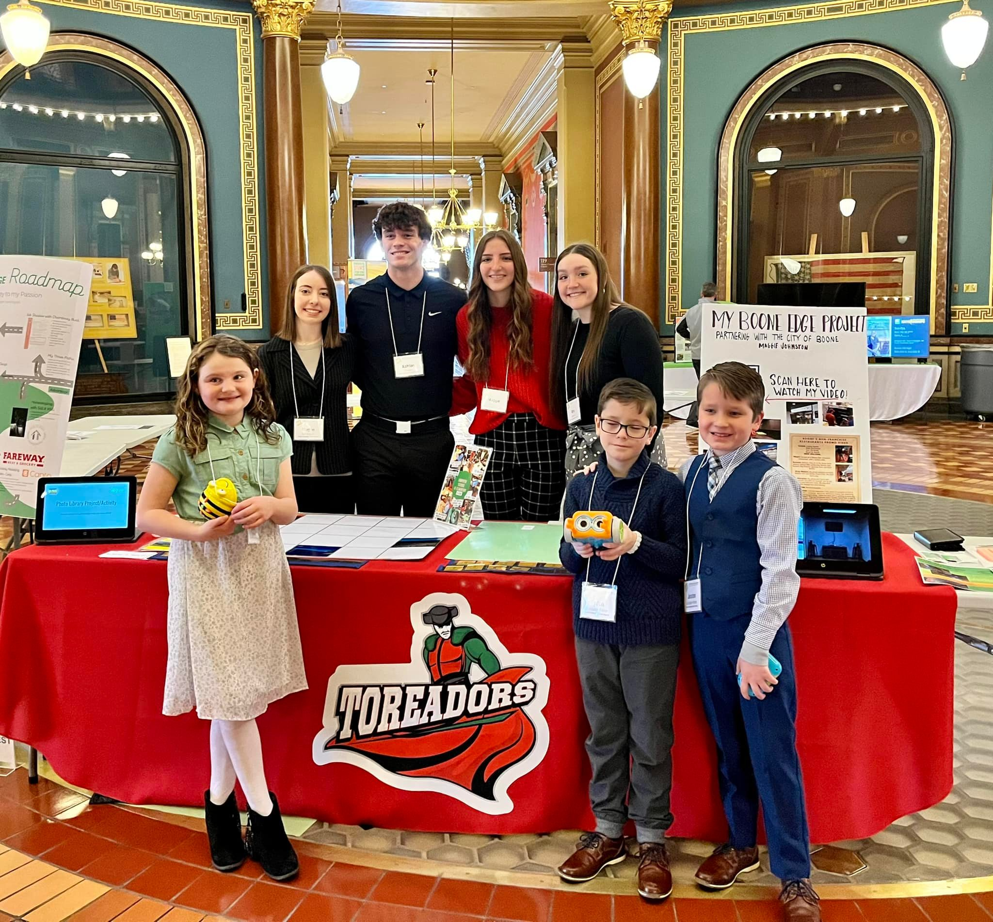 Students at the Capitol 