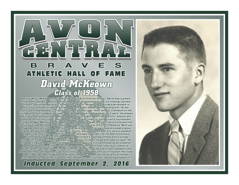 David McKeown - Class of 1958