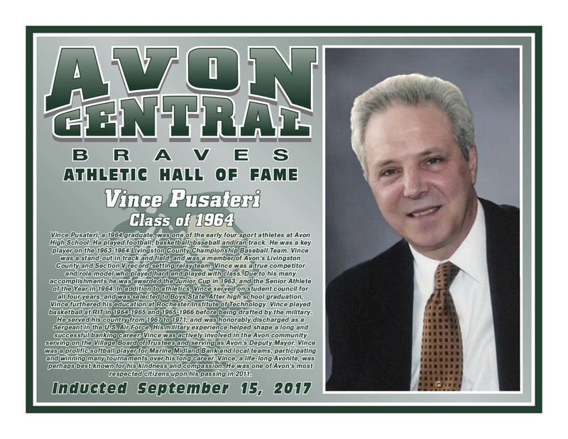 Vince Pusateri Vince Pusateri - Class of 1964