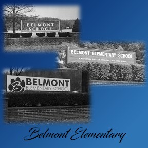 progression of front signs at belmont elementary