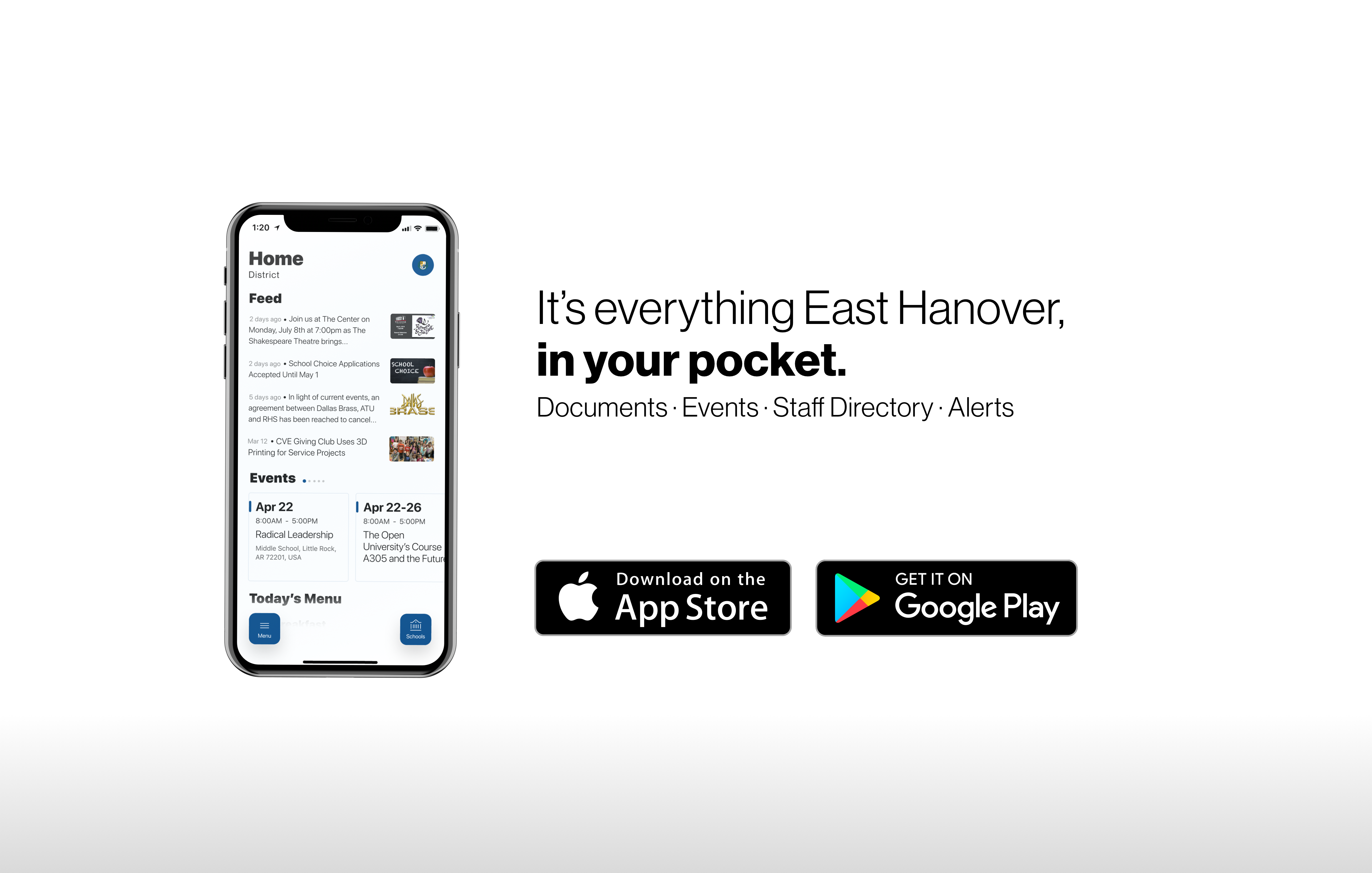 It's Everything East Hanover in your pocket