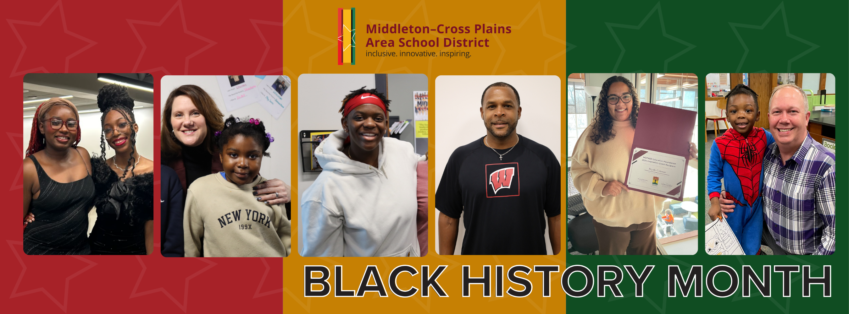 Black History Month banner