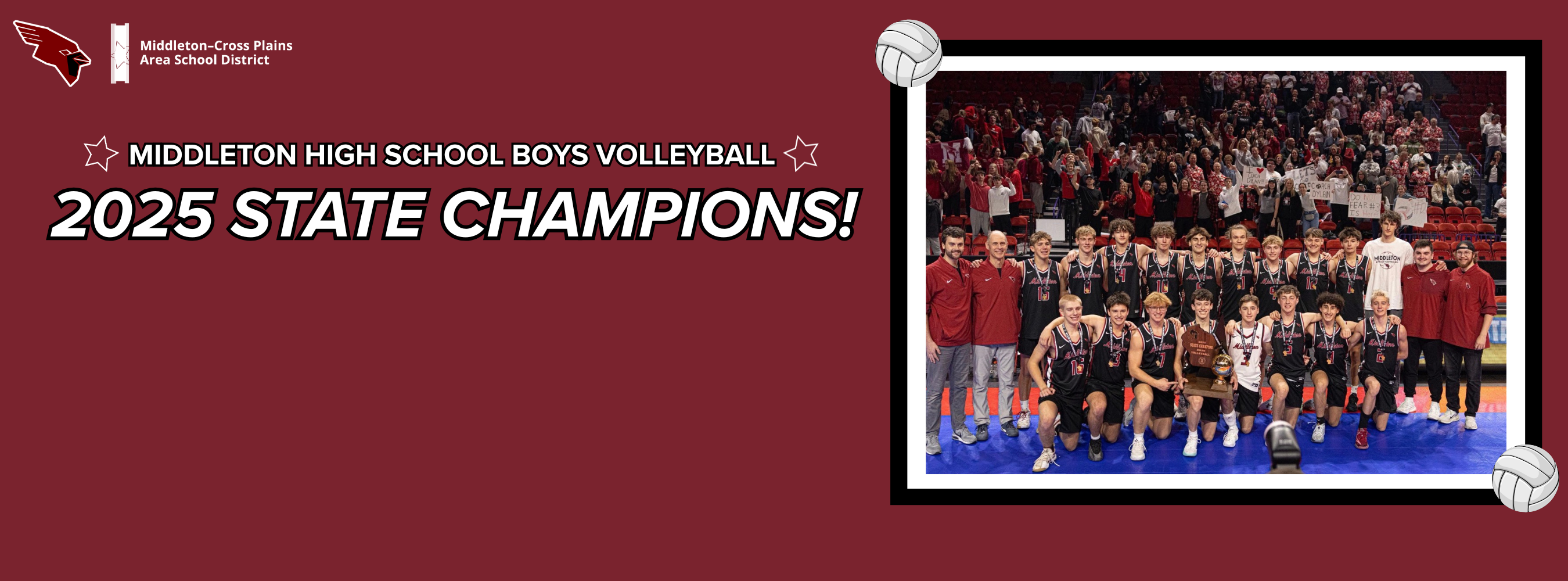 MHS Boys Volleyball - 2025 State Champions
