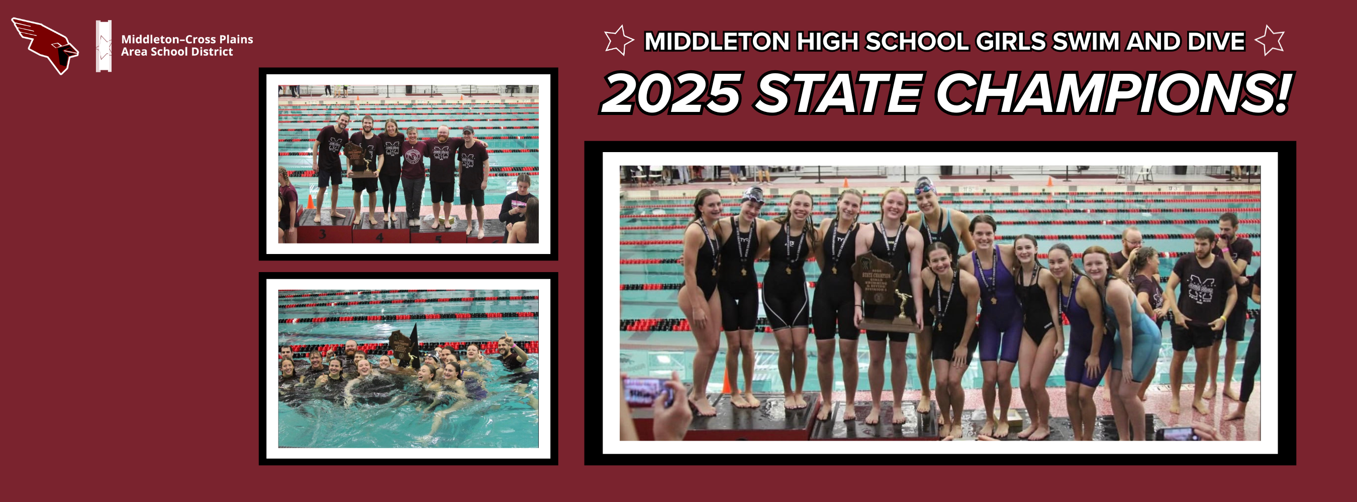 Middleton High School Girls Swim and Dive - 2025 State Champions!