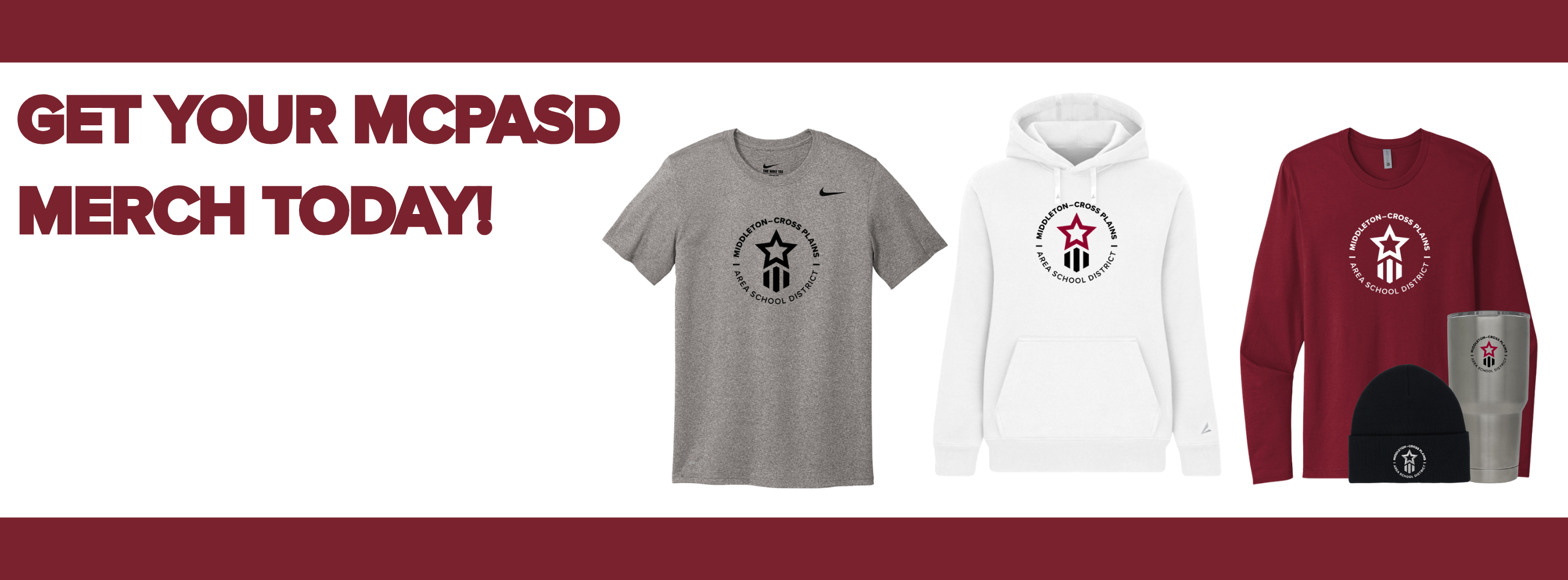 GET MCPASD Merch Today!