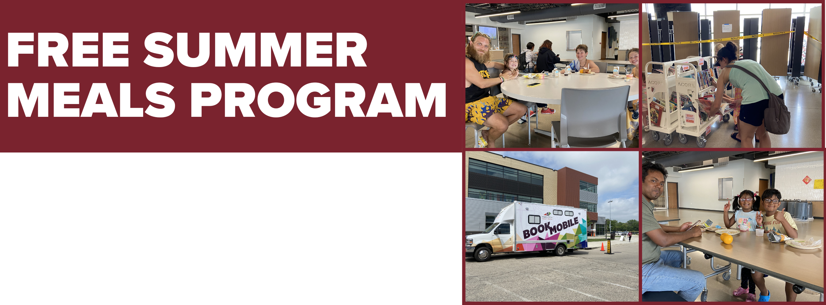 Free Summer Meals Program