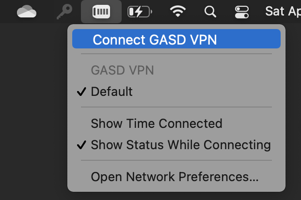 VPN quick access