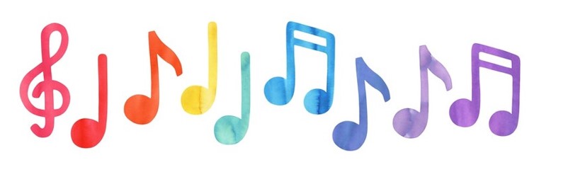 music notes