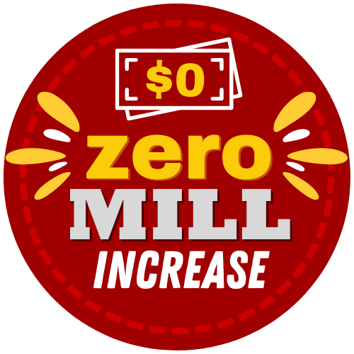 zero tax increase