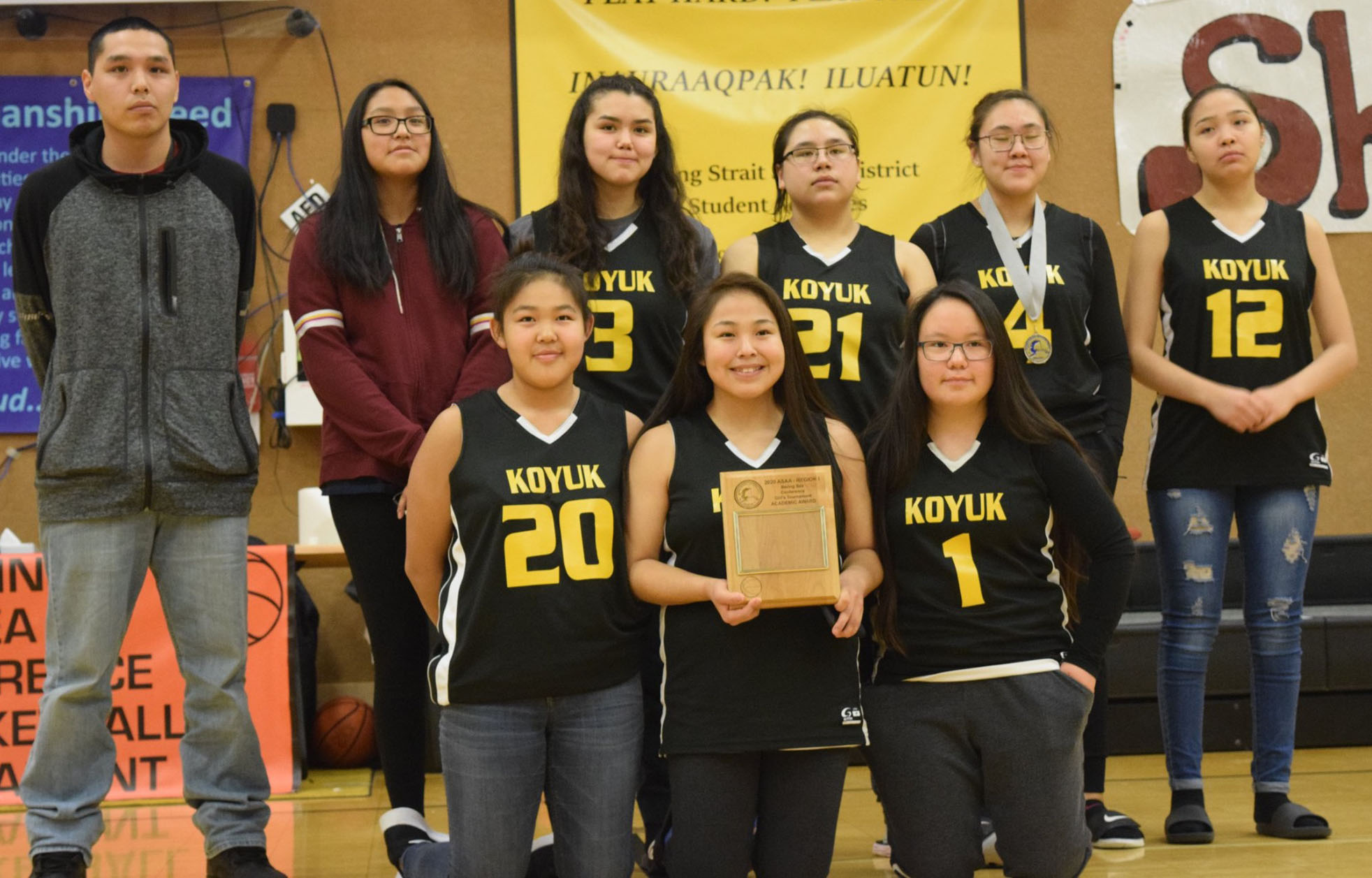 Girl's Team Academic Award Highest Average GPA (3.88)