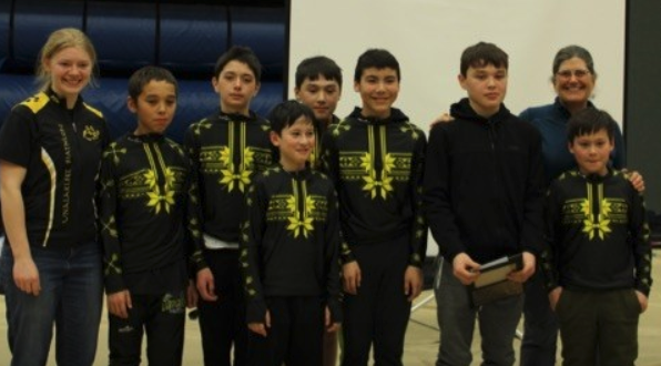 Middle School Boys Champion Unalakleet Wolfpack