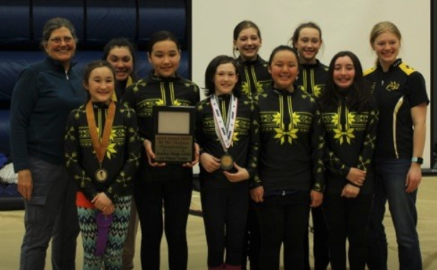 Middle School Girls Champion Unalakleet Wolfpack