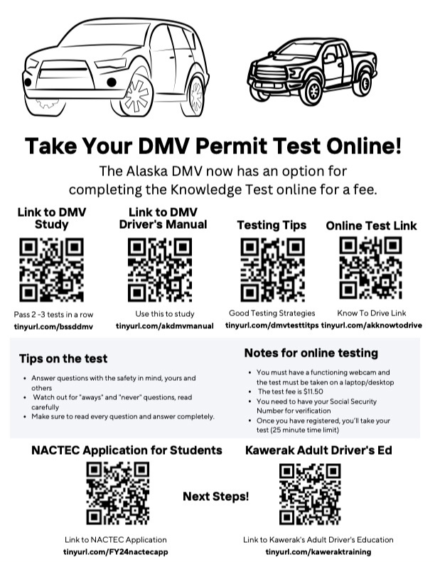 DMV Permit Exam Information