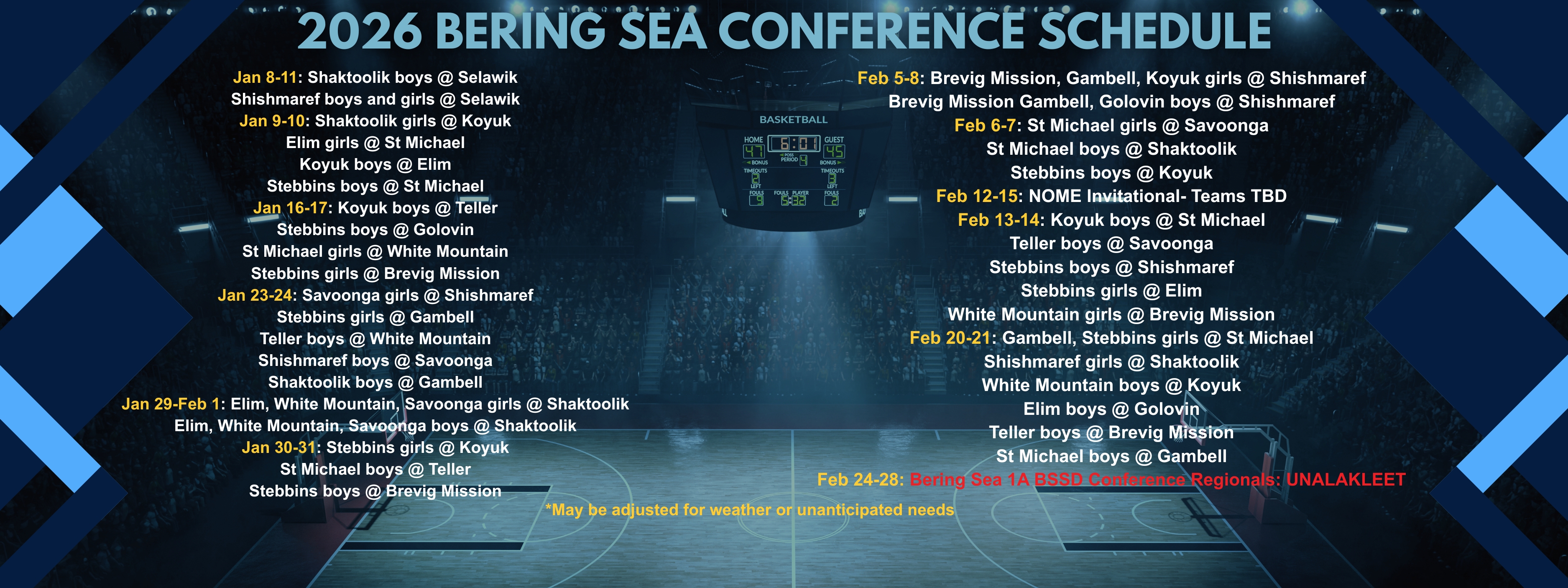2026 Bering Sea Conference