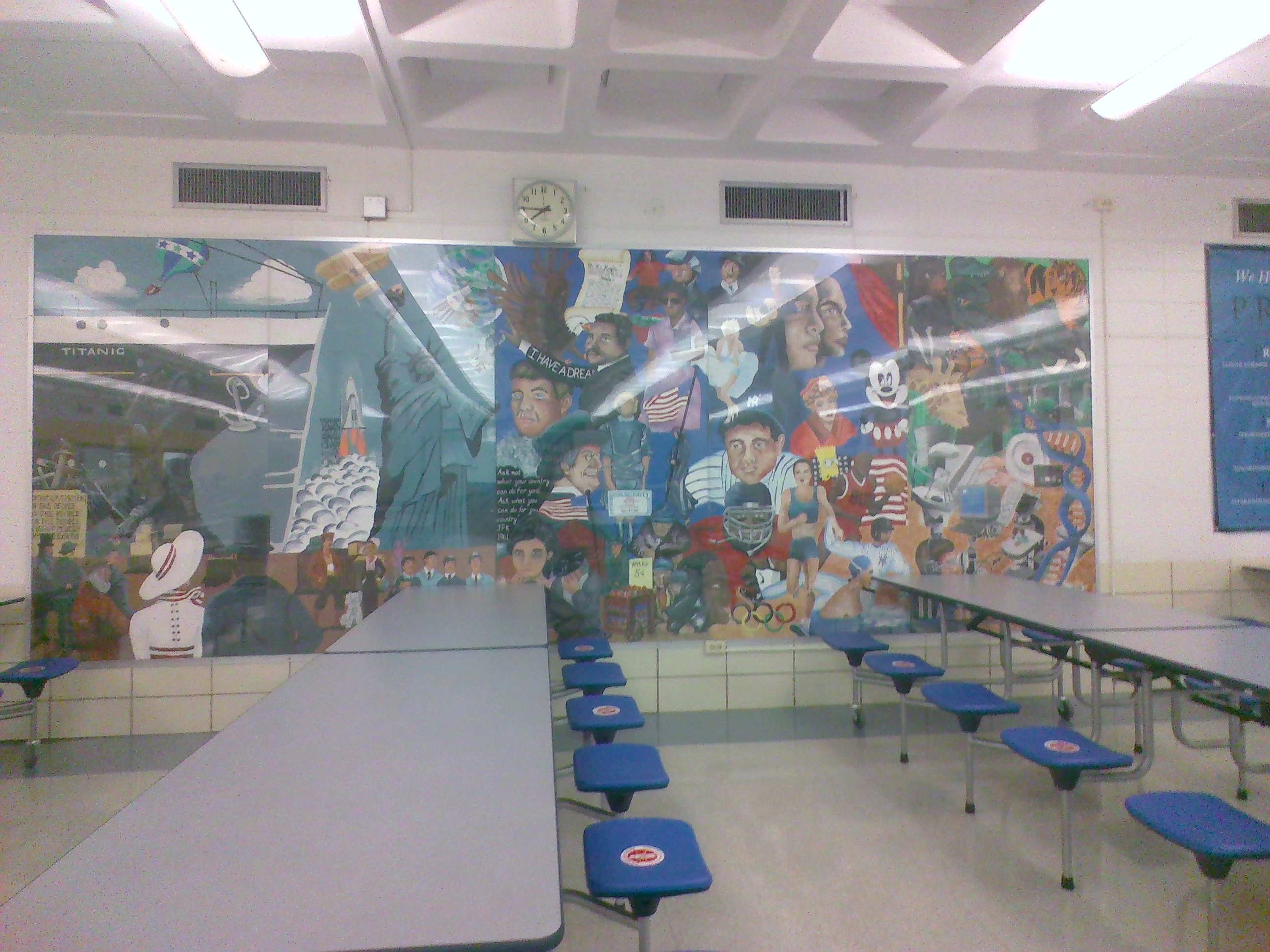 Cafeteria Mural