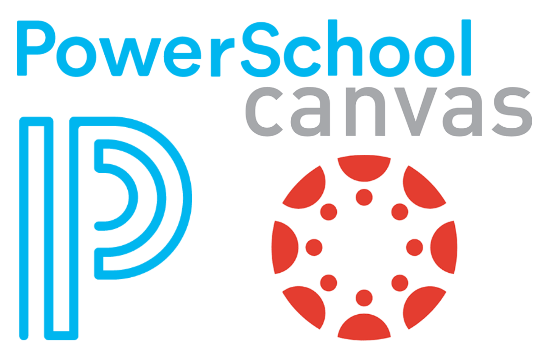 powerschool canvas logos