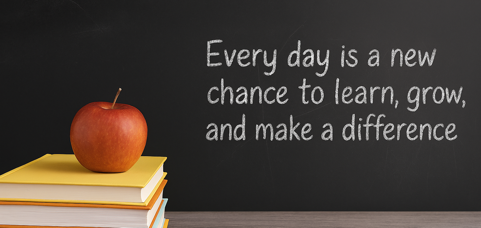 Every day is a new chance