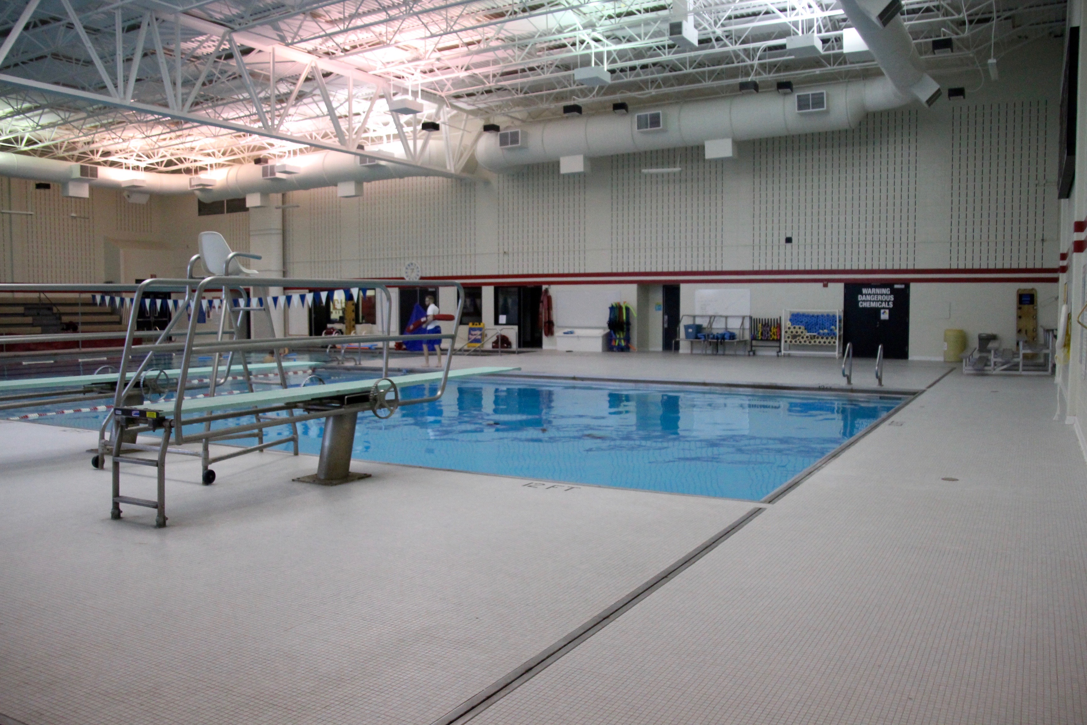 photo of an indoor pool