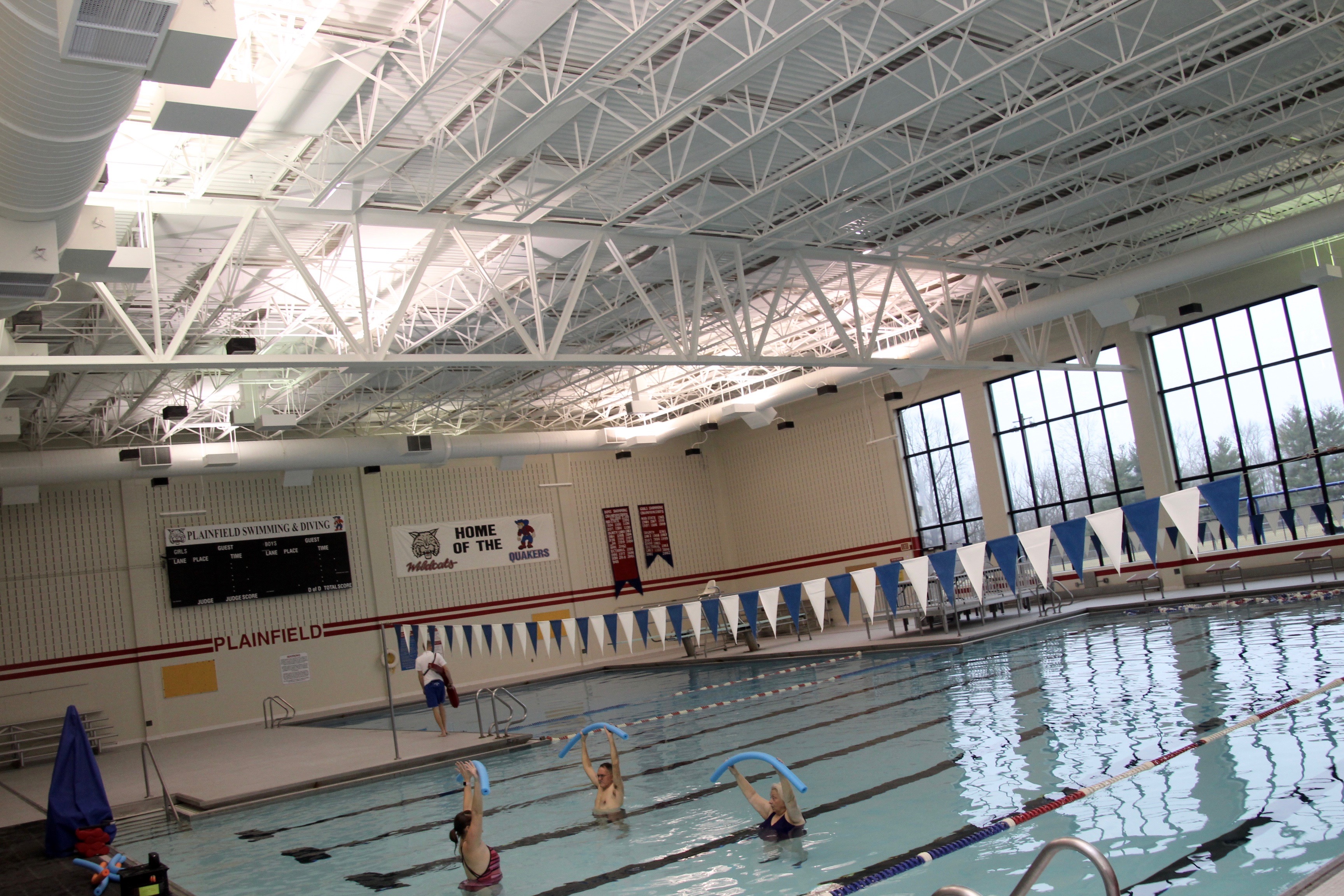 photo of an indoor pool