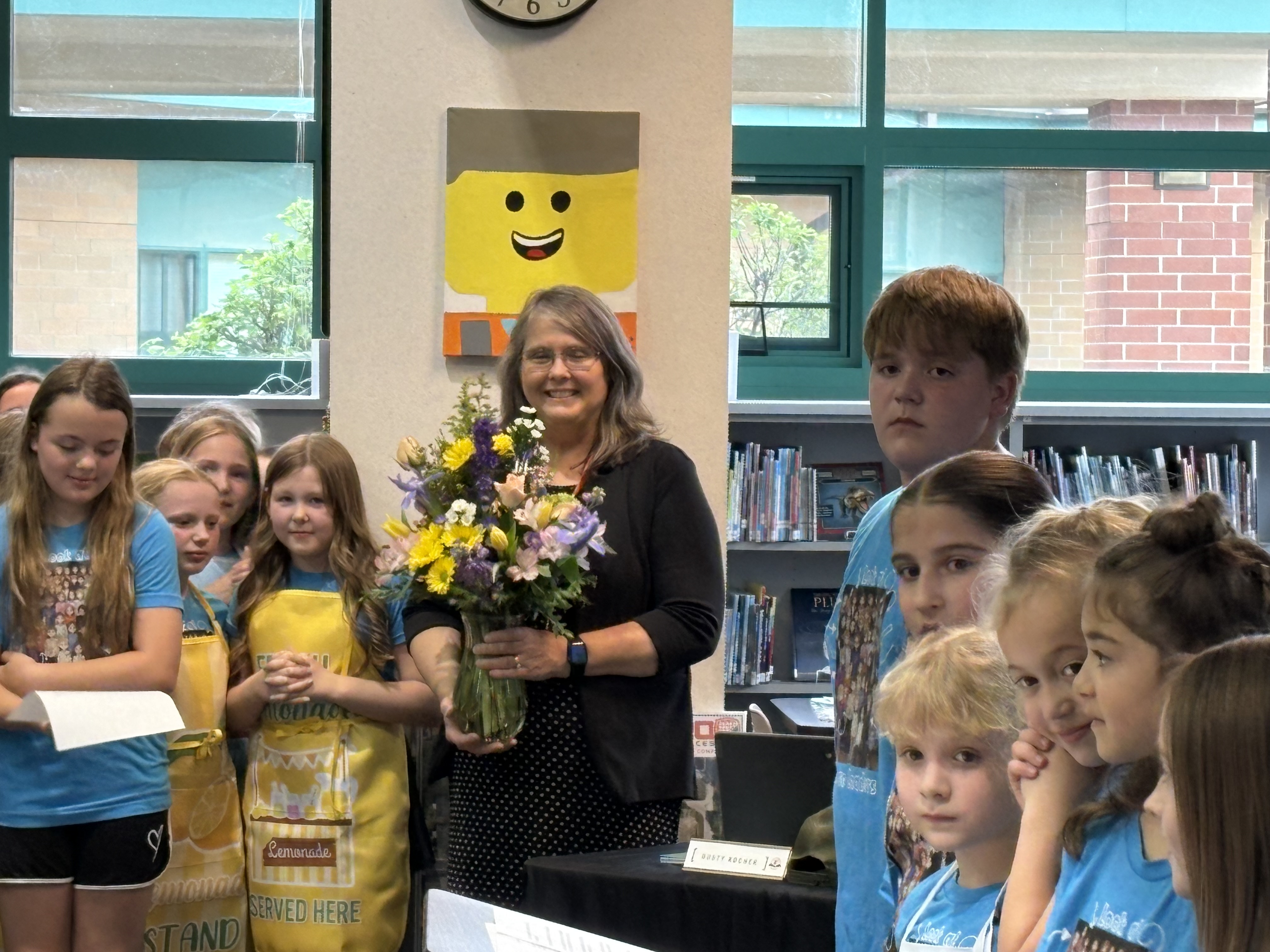 Legay Team and Mrs Hahn