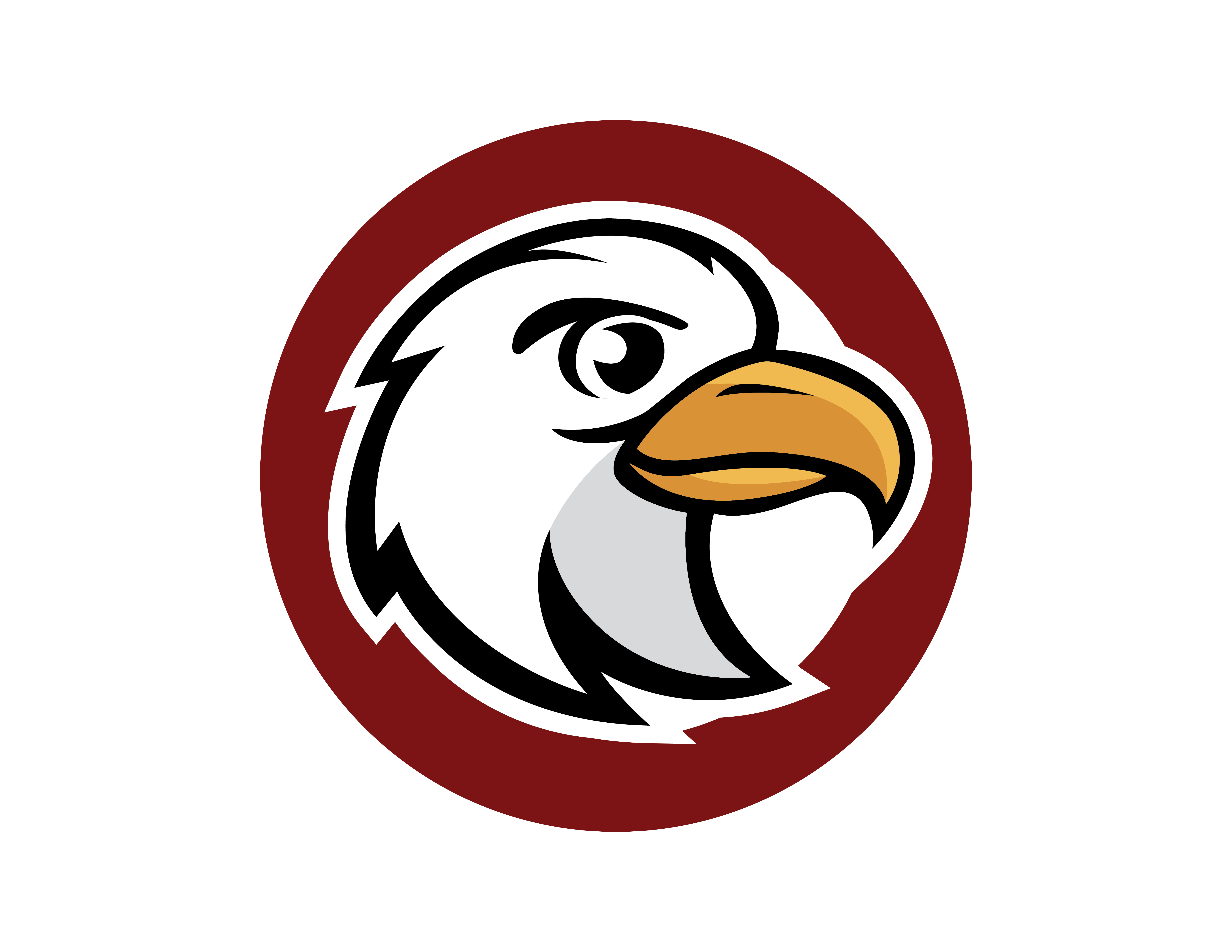 Elm Lawn Eagle Logo