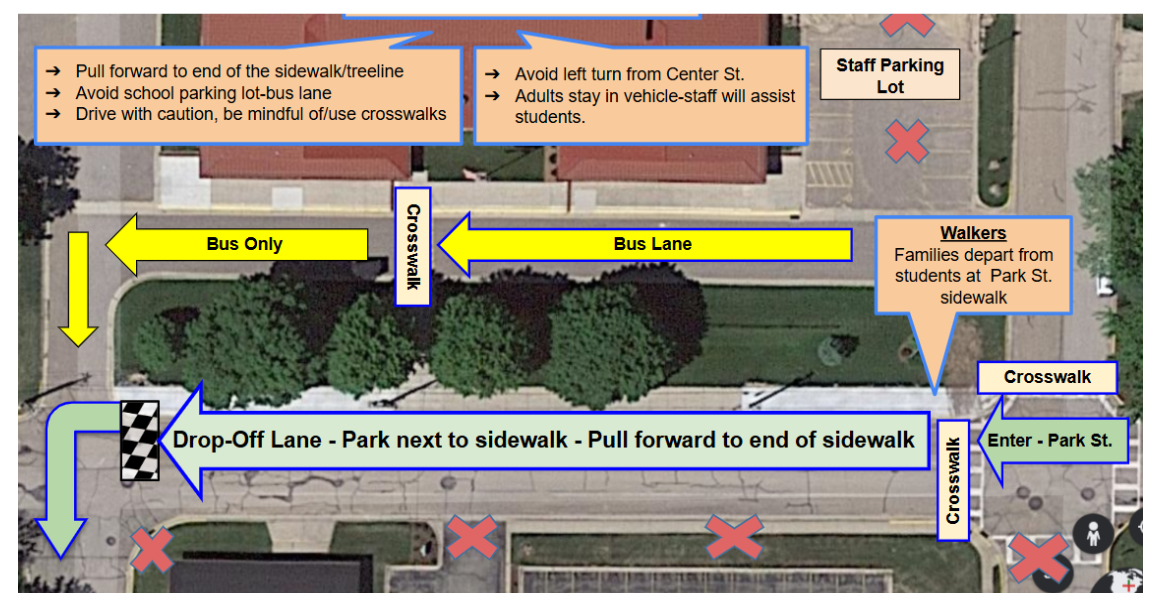 A.M. Drop Off Procedure