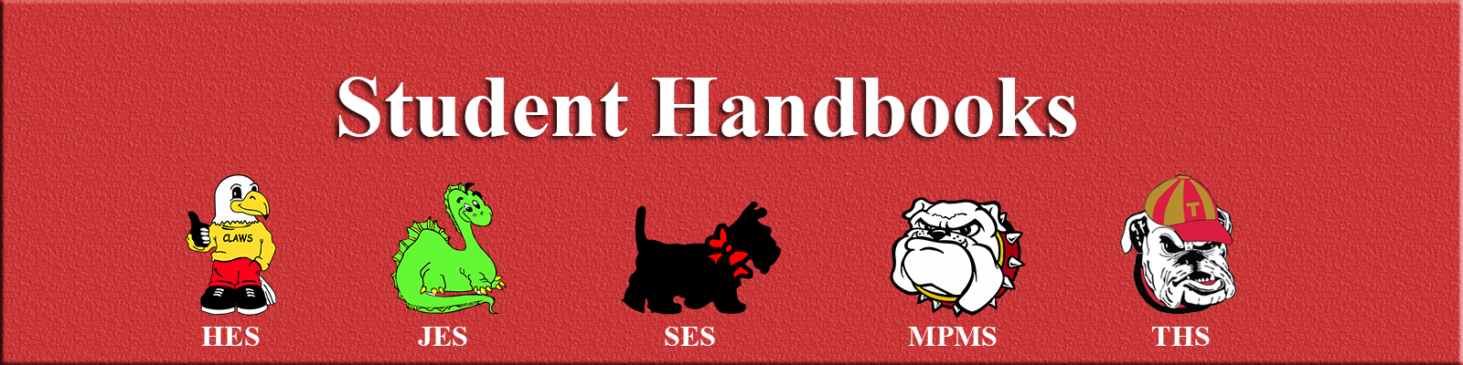 Student Handbook Banner