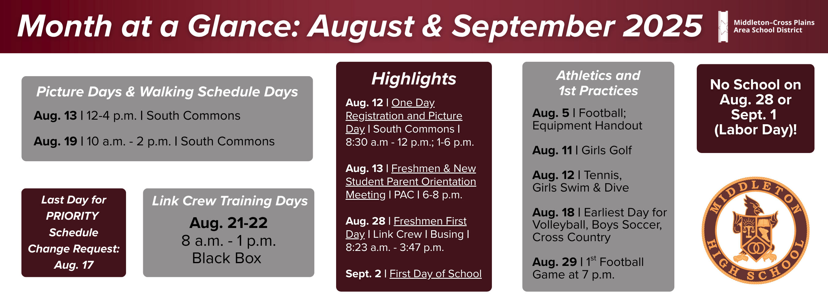 Month at a Glance