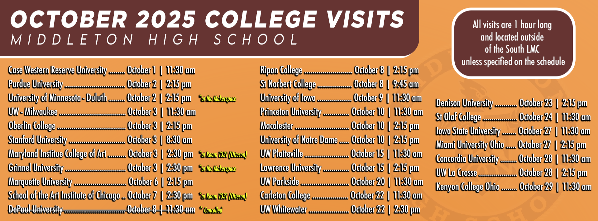 oct college