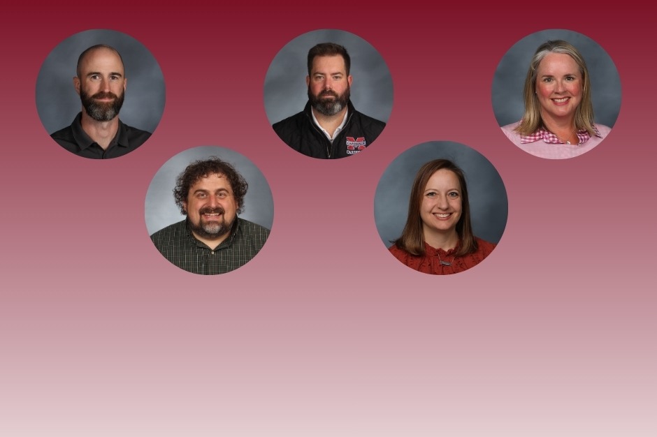 Associate Principals: Raymond Rosing, William Richardson, Elizabeth Merrick, Barry Holloway, and Nicole Victor