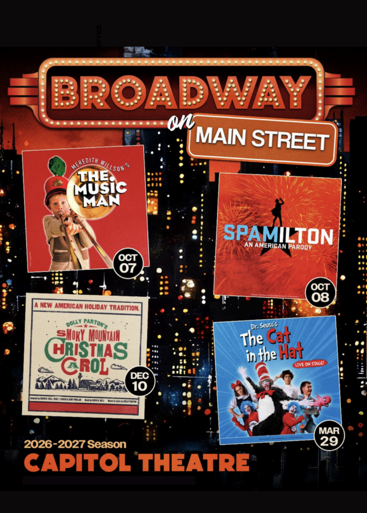 List of shows at local theater