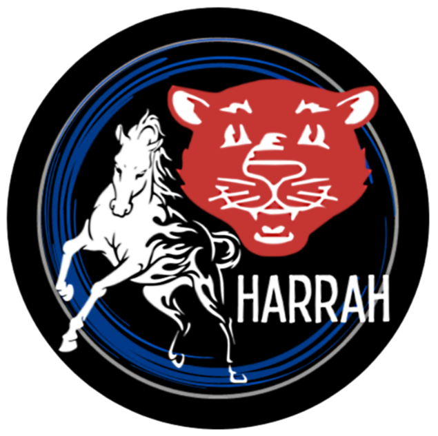 harrah elementary logo