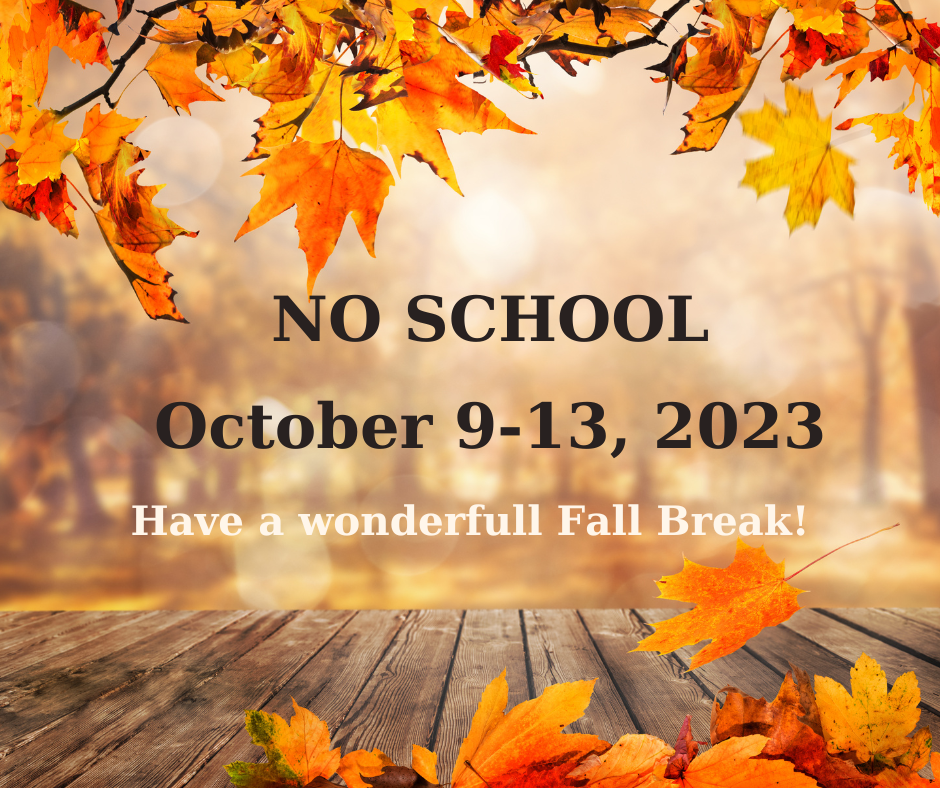 No School Fall Break