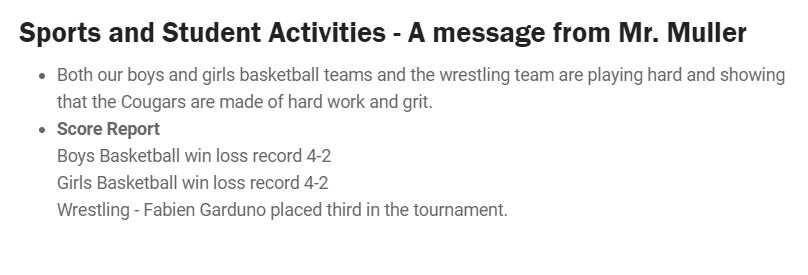 Sports