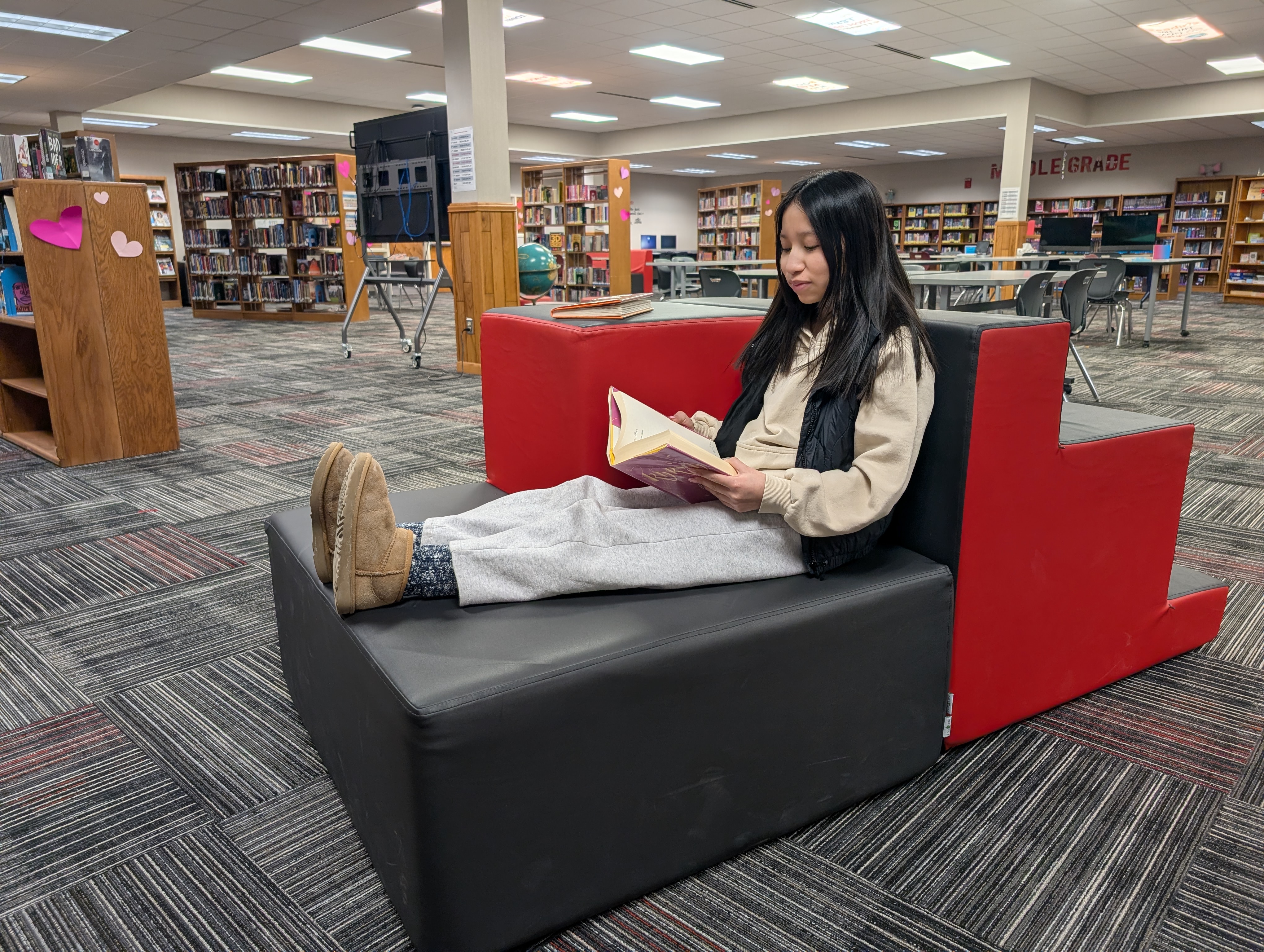 Middle school library