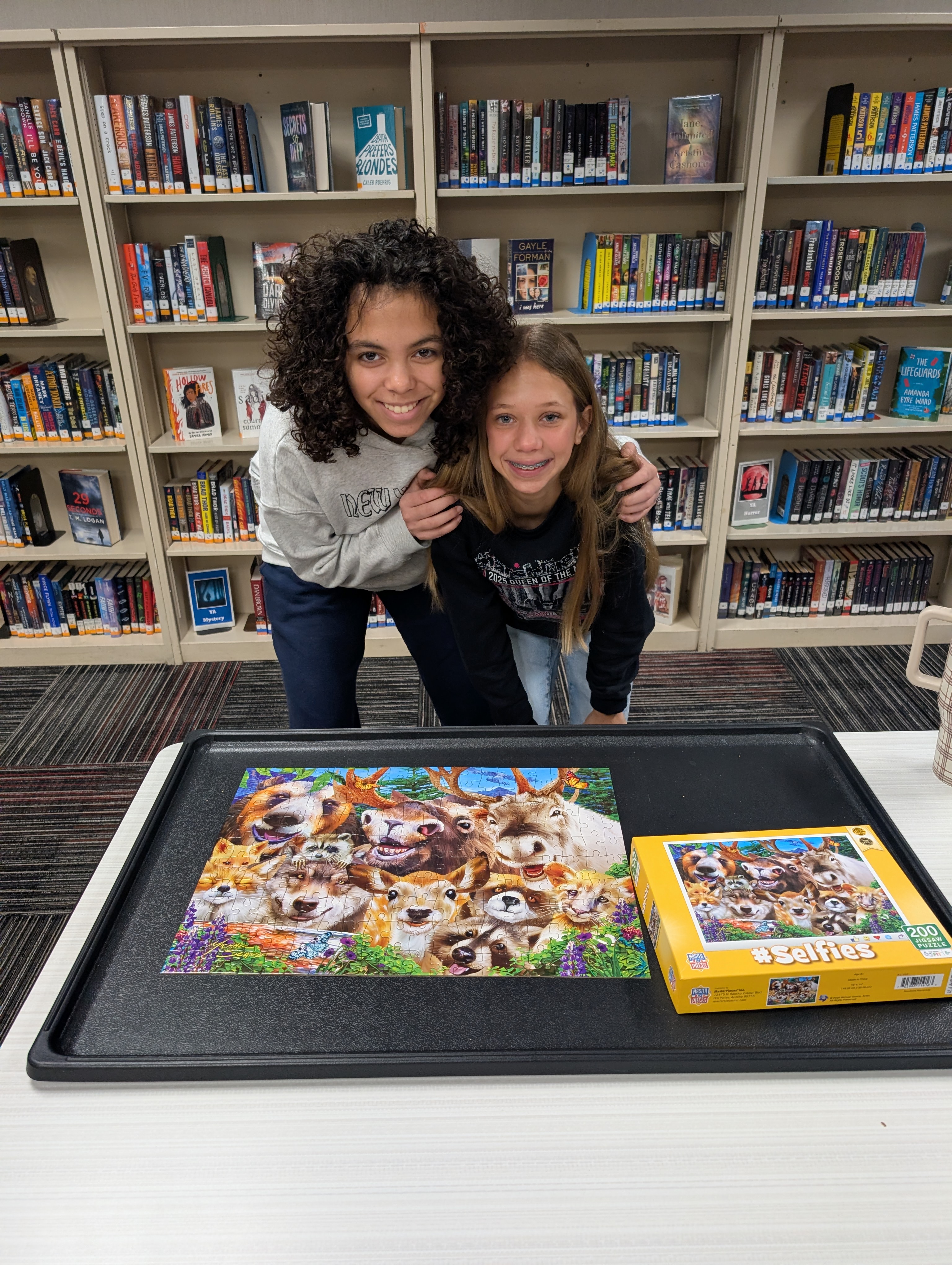 middle school library